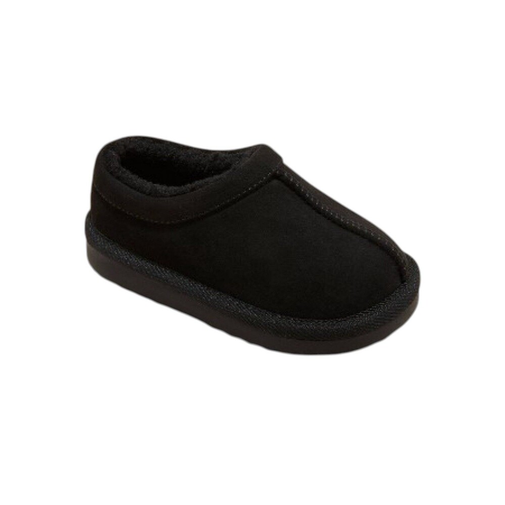 Toddler Jude Clog Slippers Cat & Jack Black Size 6T New With Tags